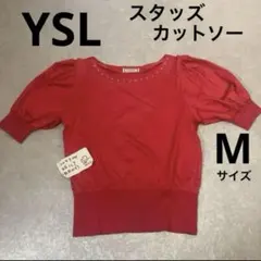 YSL、スタッズカットソー、Mサイズ