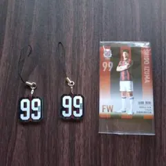 北海道コンサドーレ札幌 　 ９９ 出間思努選手　チャームのみ