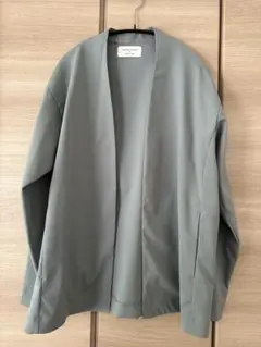 カーディガン ノーカラージャケット