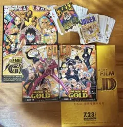 ワンピース フィルムゴールド アニメコミックス トランプ フライヤーセット