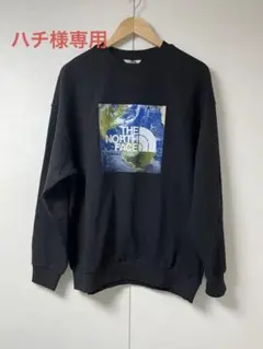 THE NORTH FACE ブラック トレーナー ホワイトラベル