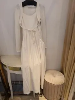 COCO DEAL ニットレイヤードワンピース