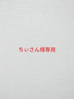 ちぃさん様専用