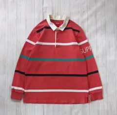 supreme ラガーシャツ　ブランドロゴ supreme ラガーシャツ ブランドロゴ