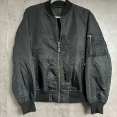 MA-1 비행 재킷 GU 블랙 맨즈 M 블루존