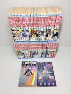 HUNTER×HUNTER 全巻初版 1-39巻 0巻 ガイドブック 特典 - メルカリ