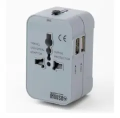 iHouse all 海外変換プラグ 充電 コンセント 海外旅行 2USBポート