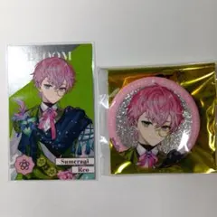 皇れお　缶バッジ　メタルカード　にじさんじ　8周年