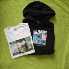 ユニクロ×星野源　UT グラフィックTシャツ＆フーディセット