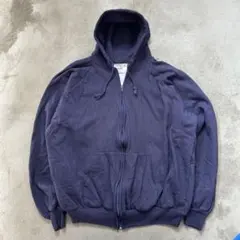90s woos land 裏サーマル ヘビー ジップパーカー