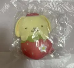 ポムポムプリン　いちごおくるみマスコット