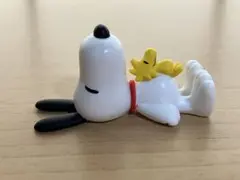 PEANUTS すやすやおやすみマスコット　スヌーピーとウッドストック