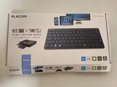 ELECOM■Bluetoothミニキーボード TK-FBP102BK■ブラック