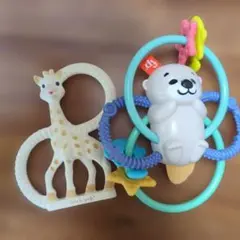 【美品】キリンのソフィー フィッシャープライス ラッコ 歯固め