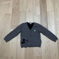 BANNING by BEANS ミッキー カーディガン 140