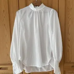 ユナイテッドアローズ　シアーブラウス　グリーンレーベルリラクシング