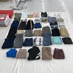 Q8 アメリカ古着　プリントTシャツ　パンツミックス　40着セット　まとめ売り