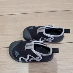 アディダス　サンダル　ベビー　13cm　ブラック