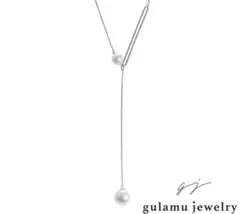 gulamu jewelry ロングネックレス 大粒パール