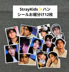 お裾分け✨straykids ストレイキッズ ハン カルマ シール 12枚