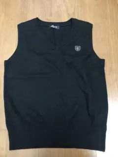 【サウザー様専用】COMME CA ISM ニットベスト黒　150cm