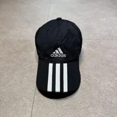 Adidas アディダス　キャップ　帽子　ランニング　黒　ブラック