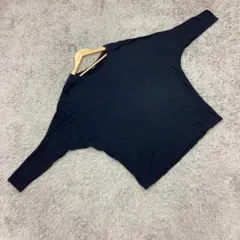 美品◆INDIVI インディヴィ【L相当】ドルマンスリーブカットソー/体型カバーのサムネイル