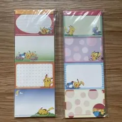 【中古】ポケモン　メモ帳　2個セット