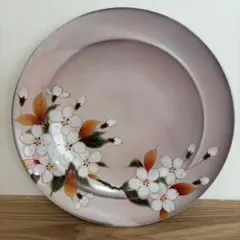 ユイ様専用 京焼 清水焼 陶葊 陶あん 蘭 大皿 菓子鉢 直径:約24cm