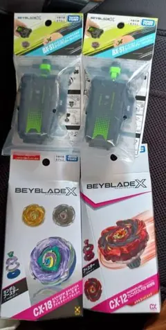 BEYBLADE Xフェニックスフレア、ウルフハント、ランチャーセット 新品