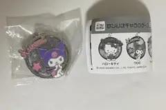 サンリオキャラクターズ　キラキラ透明メタルチャーム　クロミ
