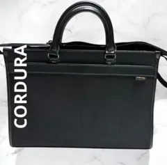 【美品 元値1万円】ビジネスバック 黒 A4対応 ショルダー付き 就活 自立のサムネイル