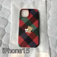 ファミリア iPhone15ケース ファミリアチェック