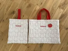 新品　未使用　入園　入学　キルティング　レッスンバッグ シューズ　袋　上靴入れ