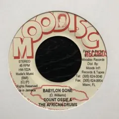 BABYLON GONE/COUNT OSSIE レゲエREGGAEナイヤビンギ