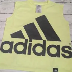 adidas ノースリーブタンクトップ 120cm イエロー