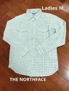 THENORTHFACEチェック柄長袖シャツ Ladies Ｍサイズ（美品）