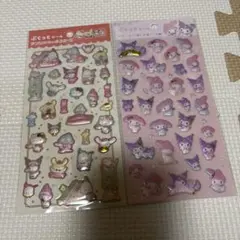 L*♪様 サンリオ　ぷくっとシール　ダイソー