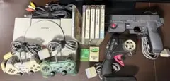 PlayStation PS1 本体 コントローラー ソフト まとめ売り