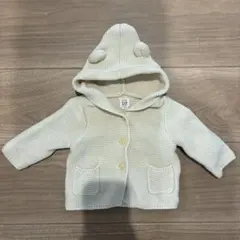 baby GAP くま耳 ニット カーディガン