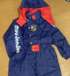 moujonjon 子ども用スキーウェア ネイビー/レッド　120センチ