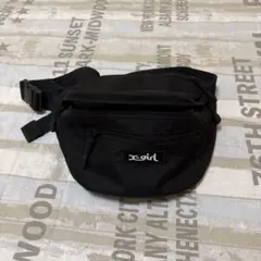 x-girl ボディバッグ・ウエストポーチ ブラック