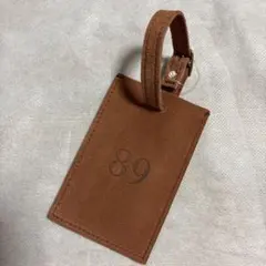 chiiiibag Luggage Tag レッドブラウン