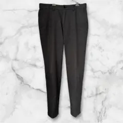 ユナイテッドアローズ　ダークグレー スラックス　ウエストゴム