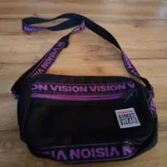 VISION STREET WEAR サコッシュ ブラック/パープルのサムネイル