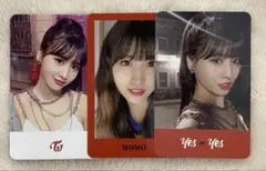 TWICE モモ Yes or Yes トレカ セット