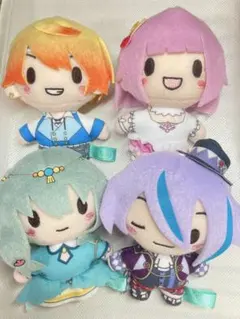 プロジェクトセカイ　壊れたセカイと歌えないミク　マスコット　全4種