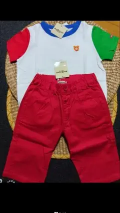 ミキハウスホットビスケッツTシャツパンツセット 110新品未使用