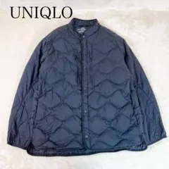 美品✨ユニクロ リサイクルハイブリッドダウンジャケット ブラック XL