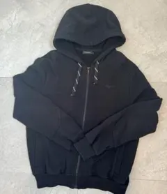 Ermenegildo Zegna ブラック フルジップパーカー 2026年最新】Ermenegildo Zegna タイプ：ジップアップ メンズ パーカー
